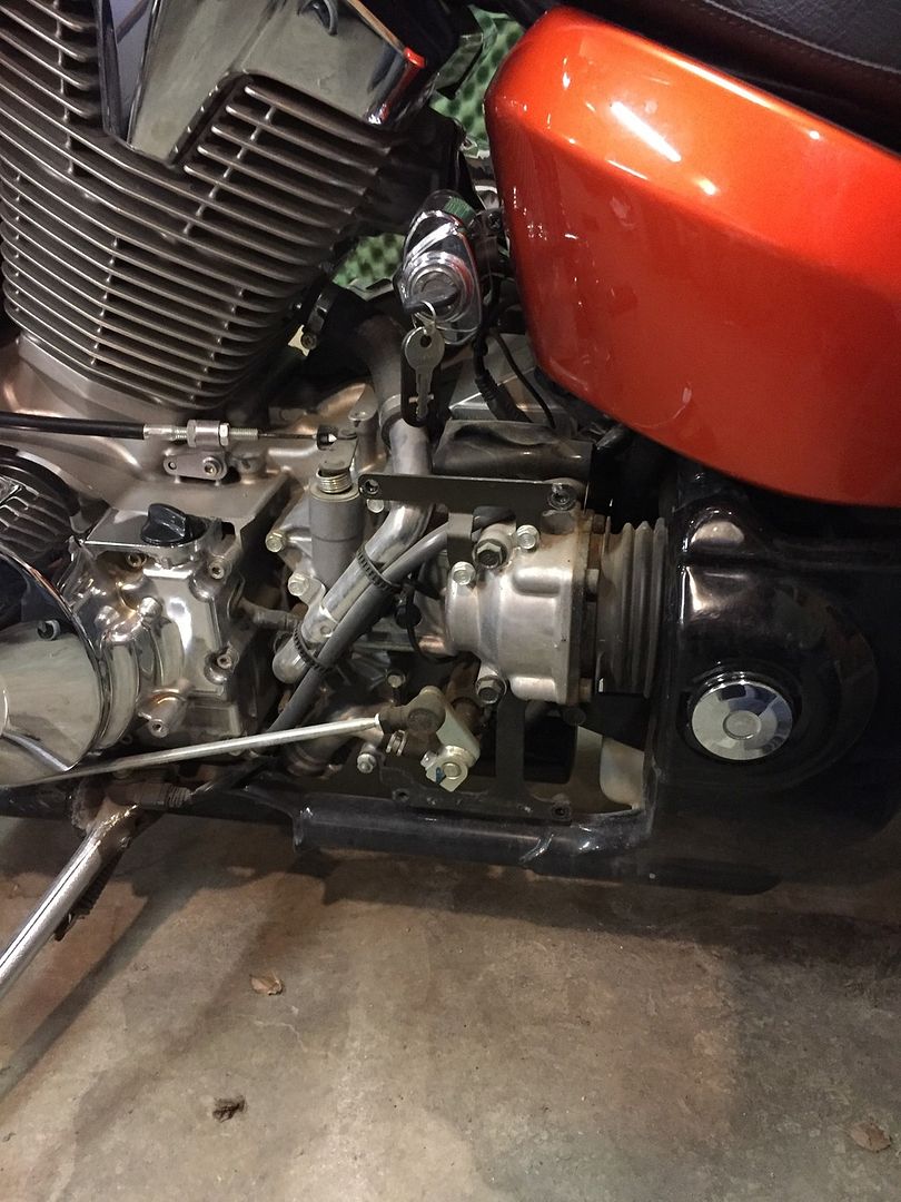 HOW TO Mapam forward control installation Honda VTX 1300 / VTX 1800